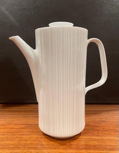 "Studio Line" White Porcelain Tea Pot by Tapio Wirkkala for Rosenthal