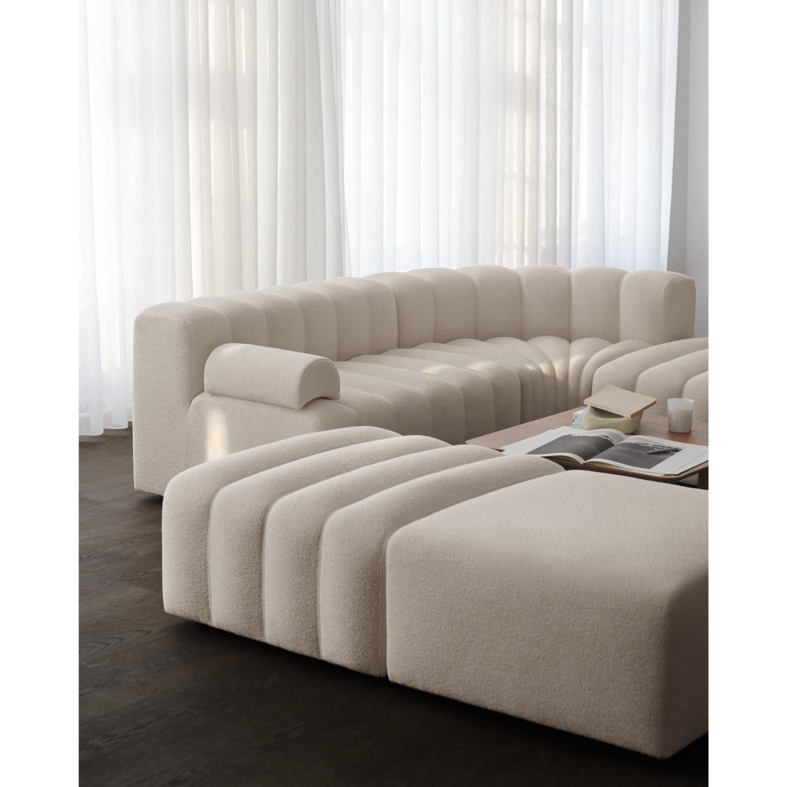 Other Studio Lounge Large Left Modular Sofa With Short Armrest by NORR11 For Sale