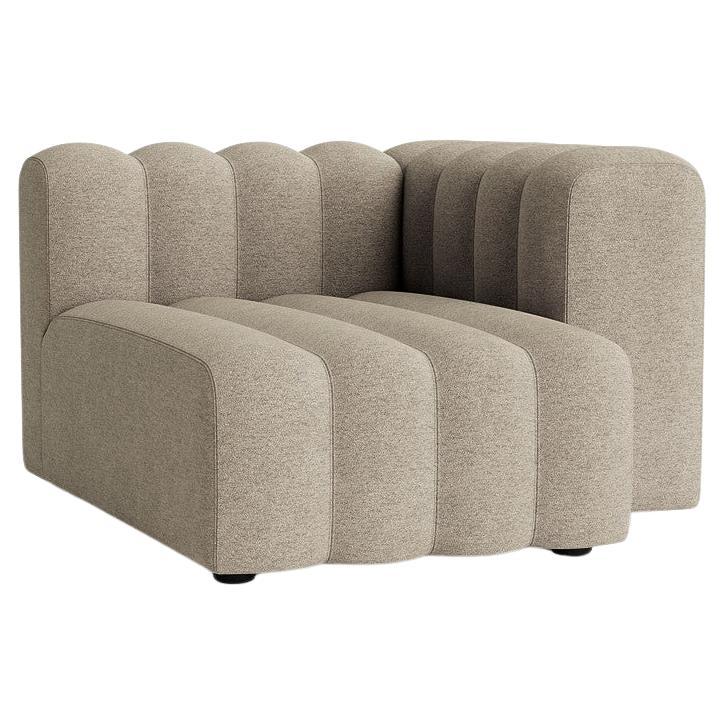 Studio Lounge Medium Left Modular Sofa With Short Armrest by NORR11