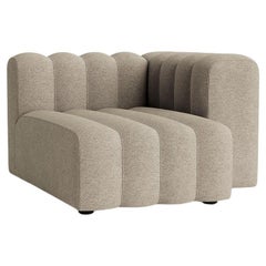 Modulares Studio Lounge Medium Left Sofa mit kurzer Armlehne von NORR11