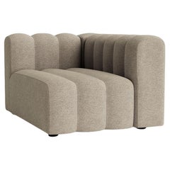 Modulares Studio Lounge-Sofa mit Armlehne und Armlehne von NORR11, links Modulares Sofa