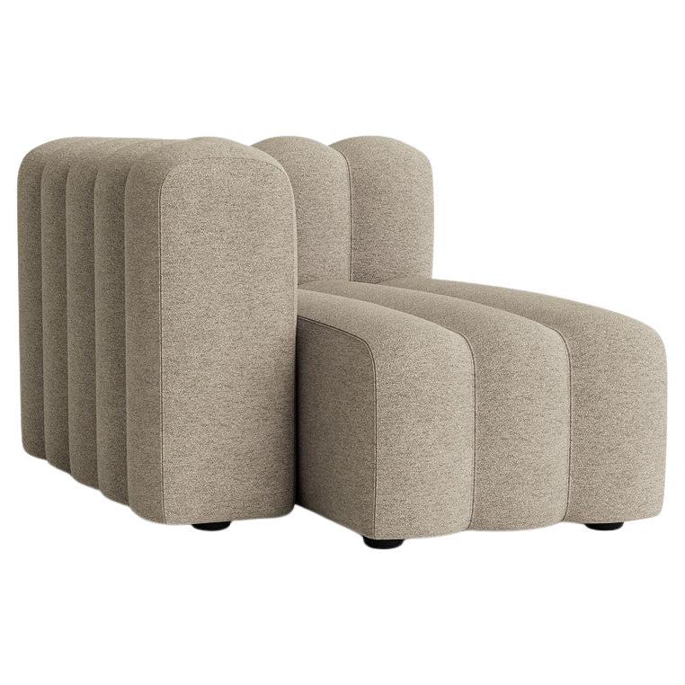 Studio Lounge Small Right Modular Sofa With Short Armrest by NORR11