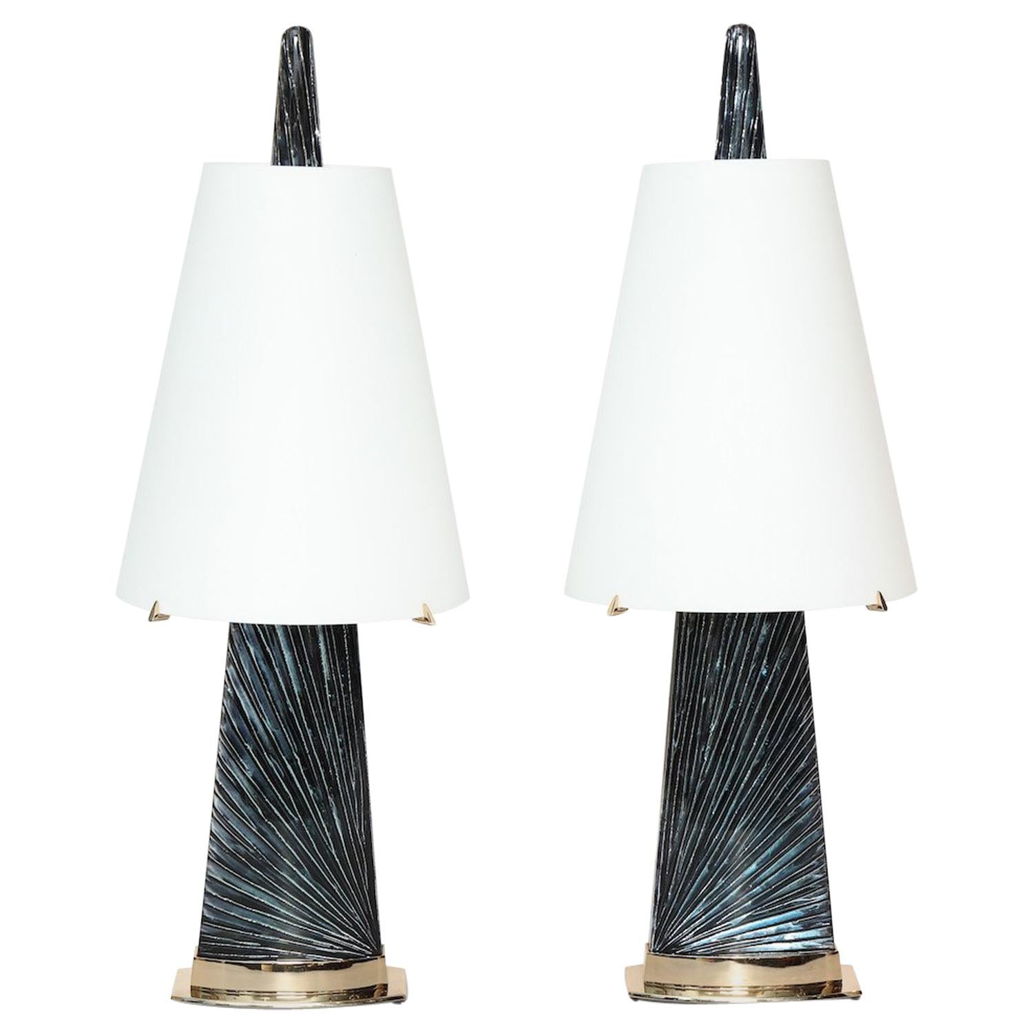 Studio-Made "Abisso" Table Lamps by Ghiró Studio