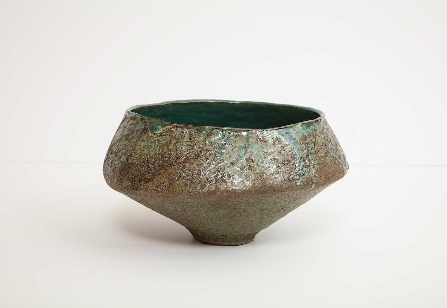 Studio-Made Asymmetric Bowl by Dena Zemsky In Excellent Condition In New York, NY