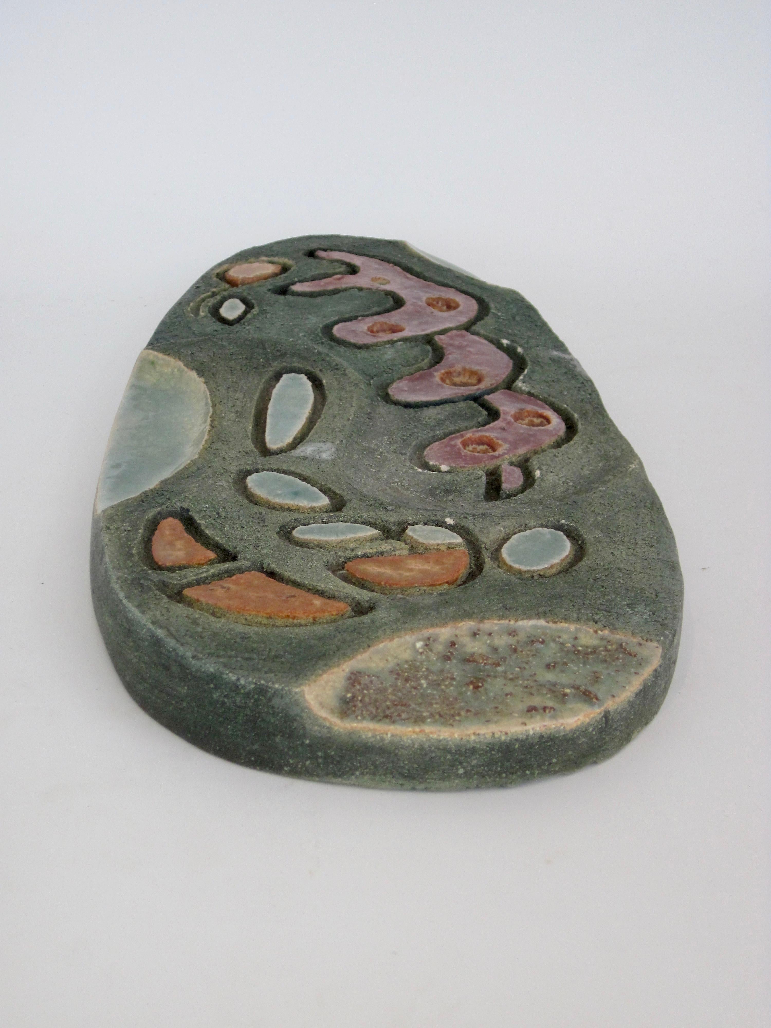 Pottery Studio Made Biomorphic Ceramic Sculpture For Sale