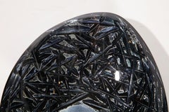 Geschnitzte Glasschale aus dem Studio von Ghiró Studio, klein