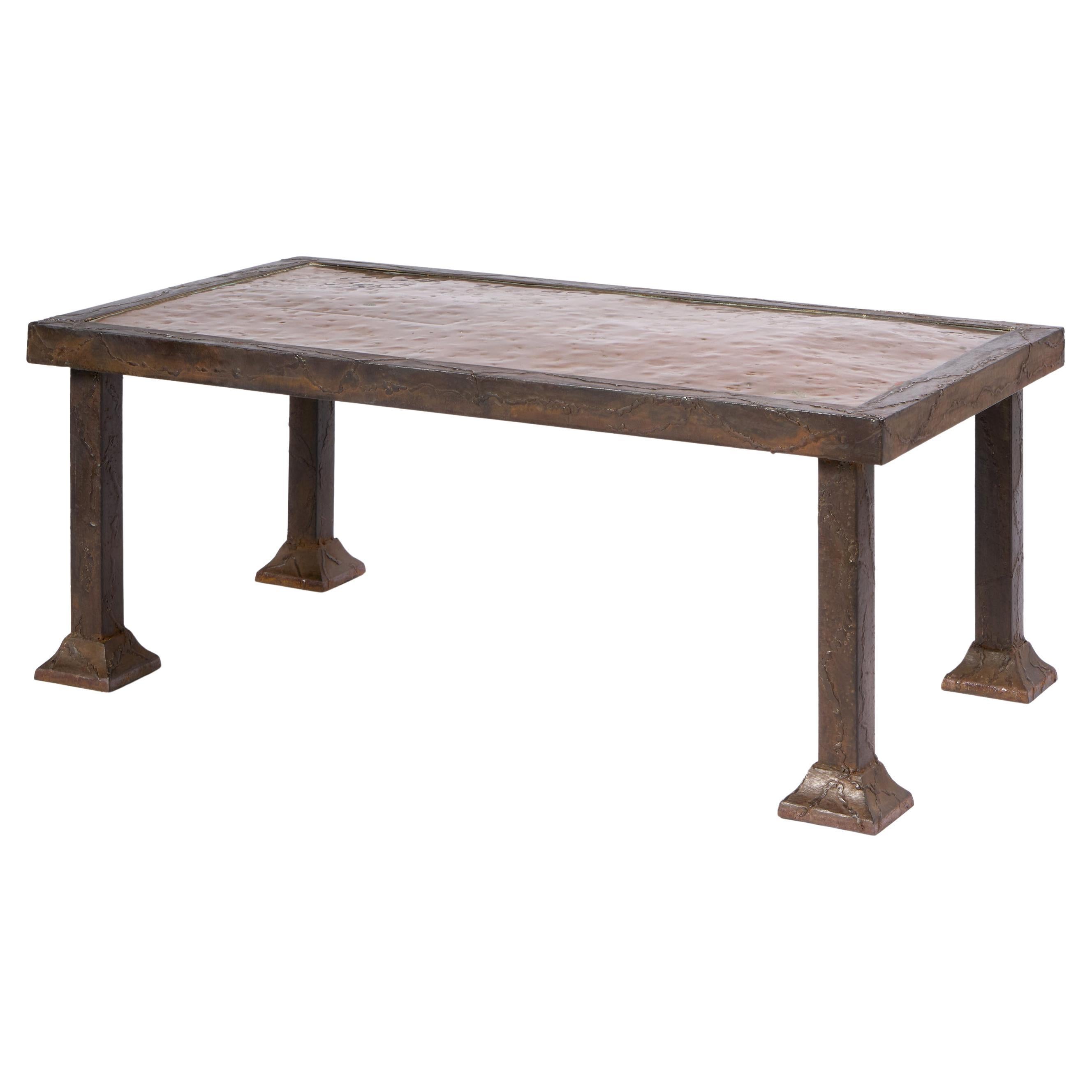 Studio Made Copper
Steel Coffee Table