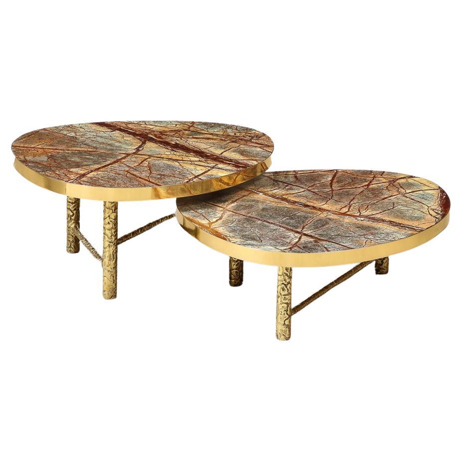 Studio-made Meteoris Tables by Arriau For Sale