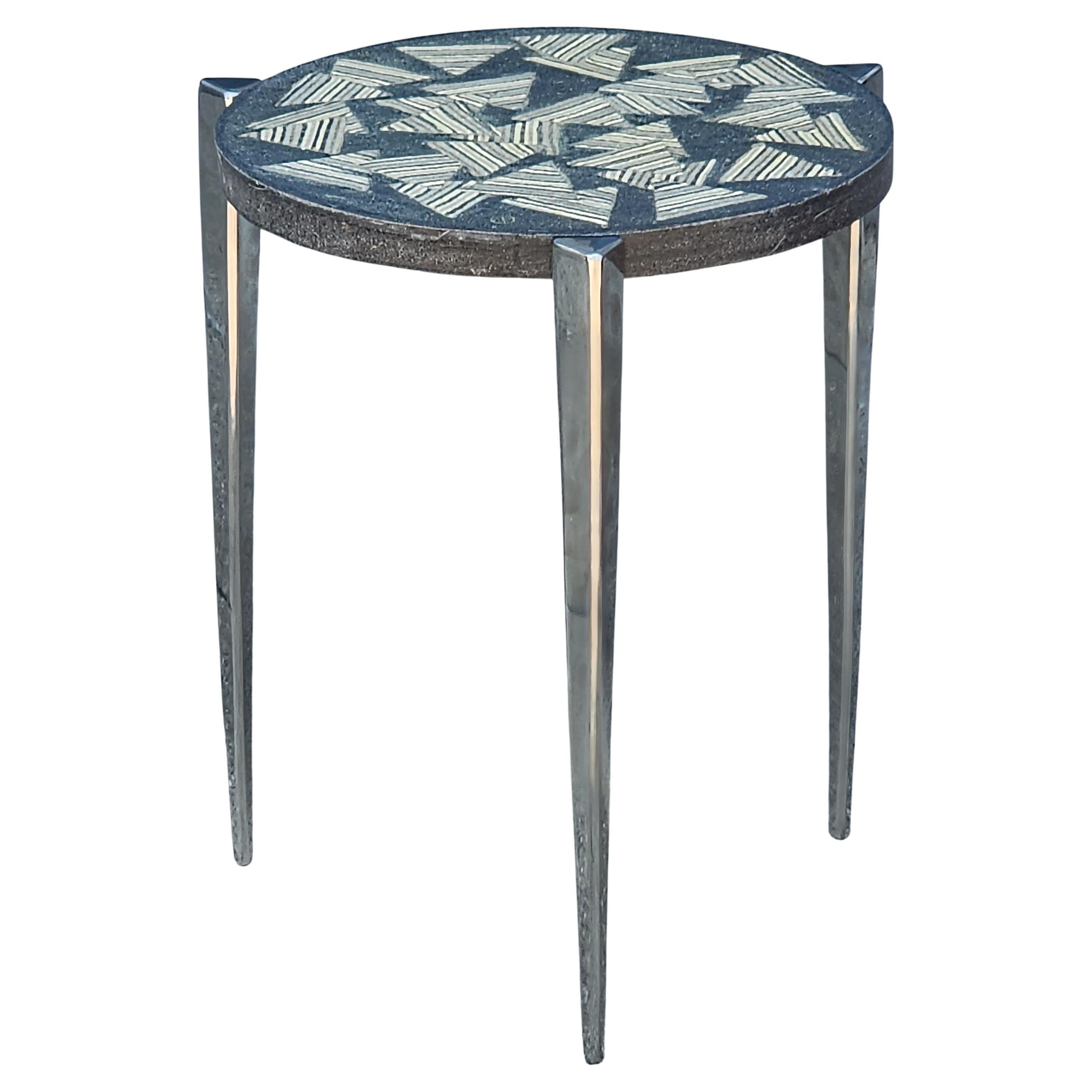 Studio Made Side Table by Curtis Norton and Lewis Trimble For Sale