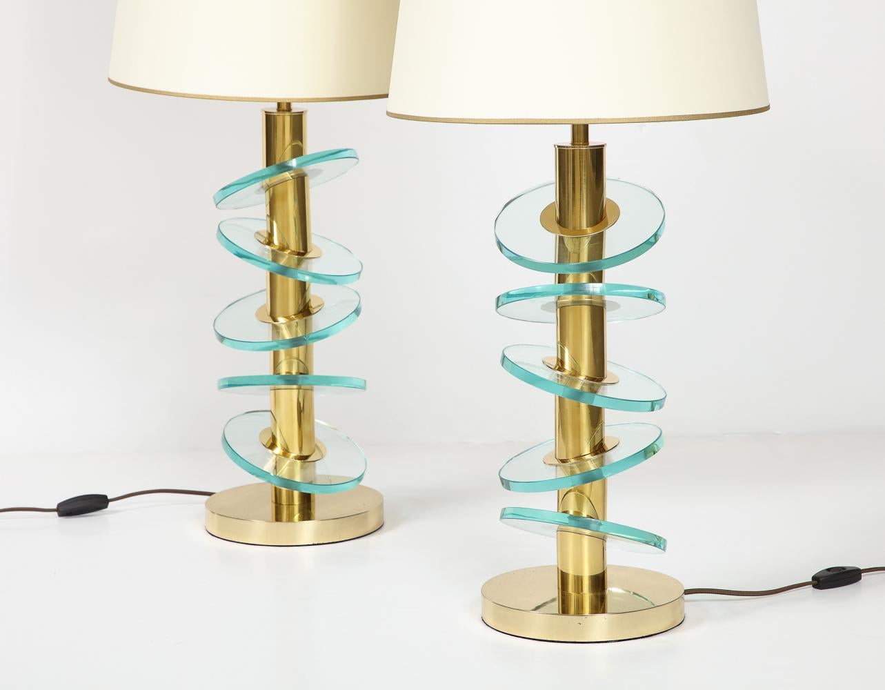Studio-Made Table Lamps by Fedele Papagni In New Condition For Sale In New York, NY