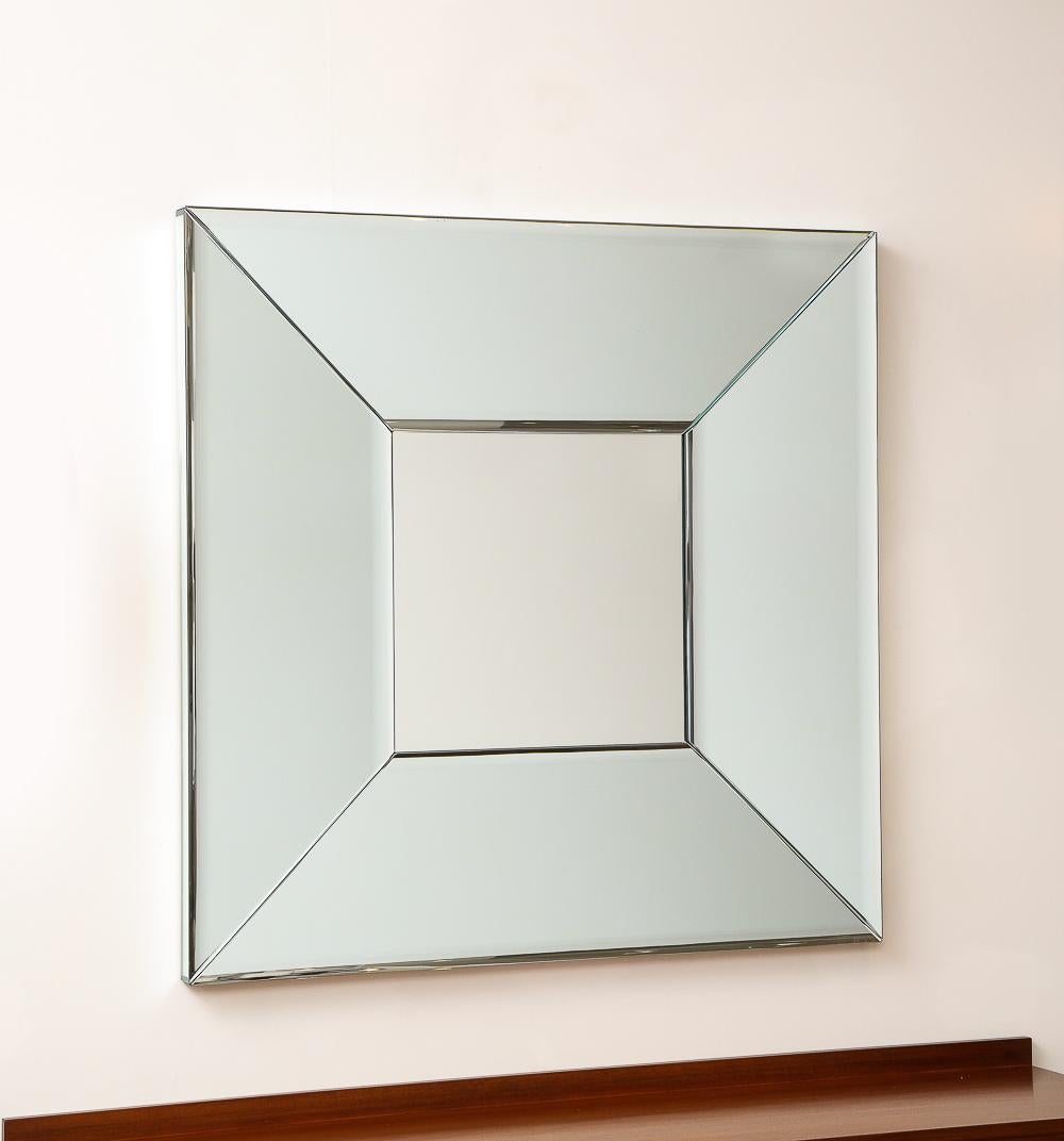 Modern Studio Made Wall Mirror by Roberto Giulio Rida For Sale