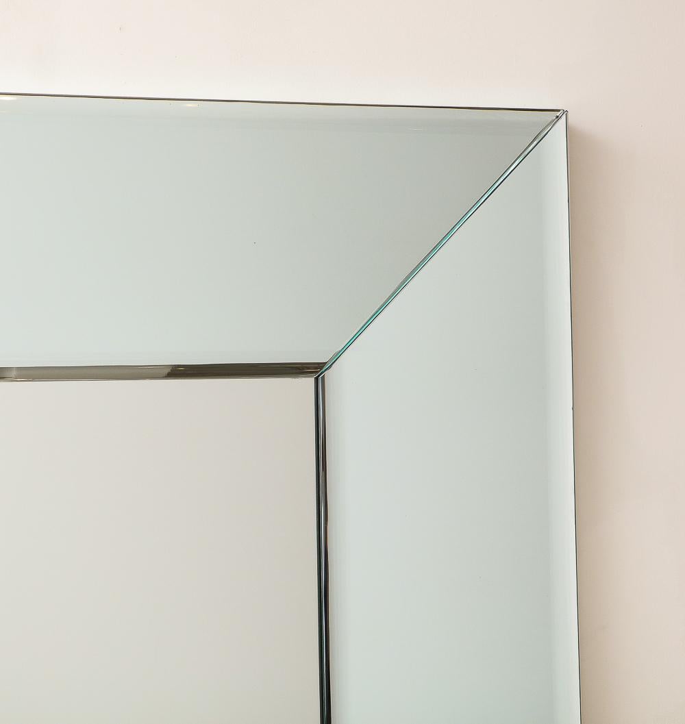 Italian Studio Made Wall Mirror by Roberto Giulio Rida For Sale