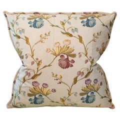 Studio Maison Nurita Cream and Multicolour Floral Brocade Pillow