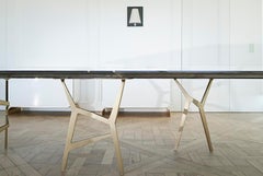 Marble Tree, StudioManda, Dining Table, Cast Brass, Marble Top, Lebanon 2017