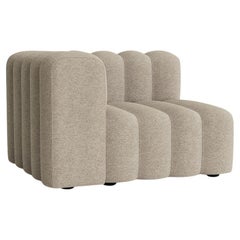 Modulares Studio Medium Rechts Modulares Sofa mit Armlehne von NORR11