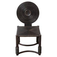 Sculpture de chaise en métal de l'atelier, en stock