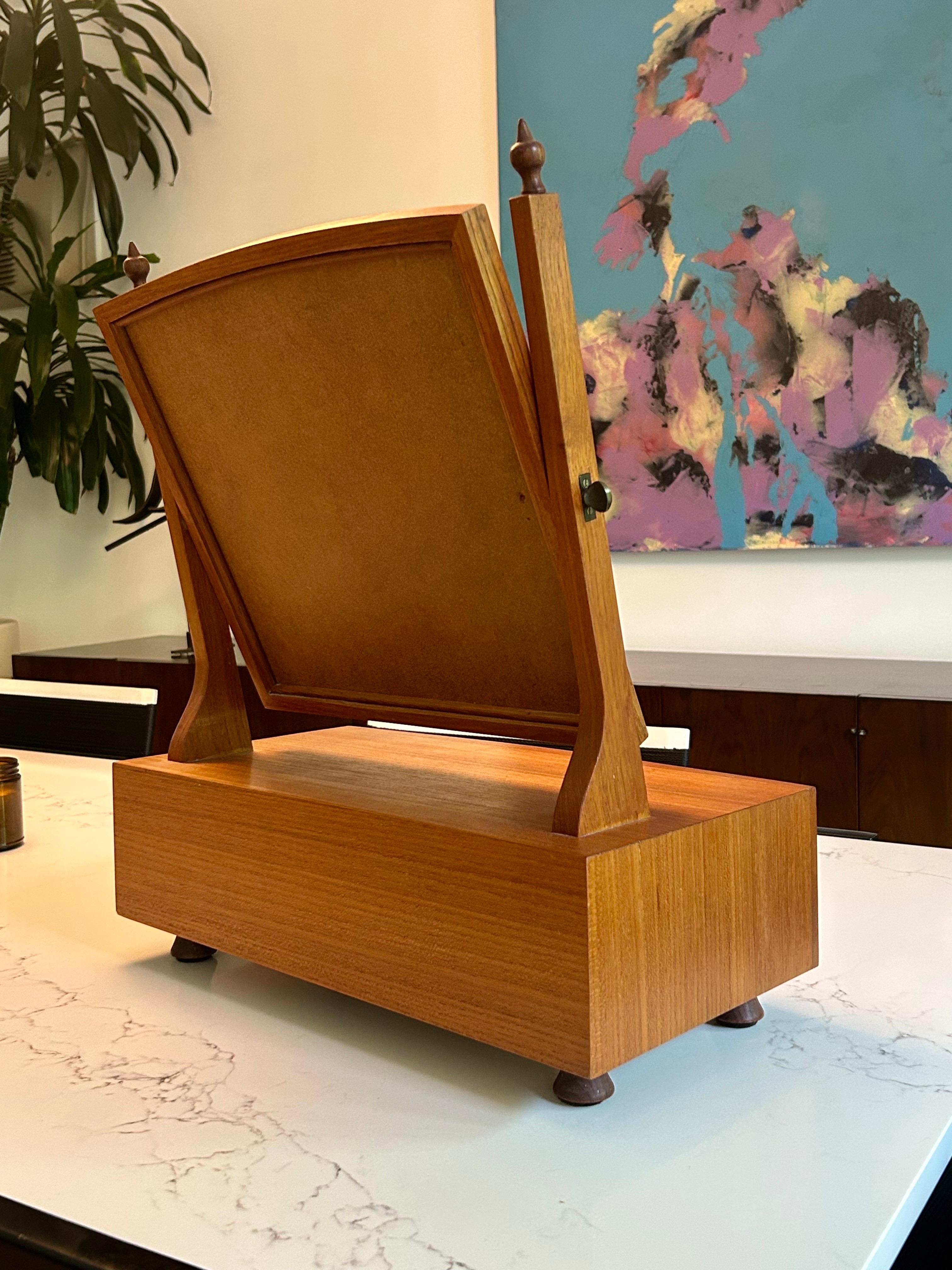 Boîte à bijoux de vanité en bois mélangé de Studio 1981 Robert Belander en vente 4