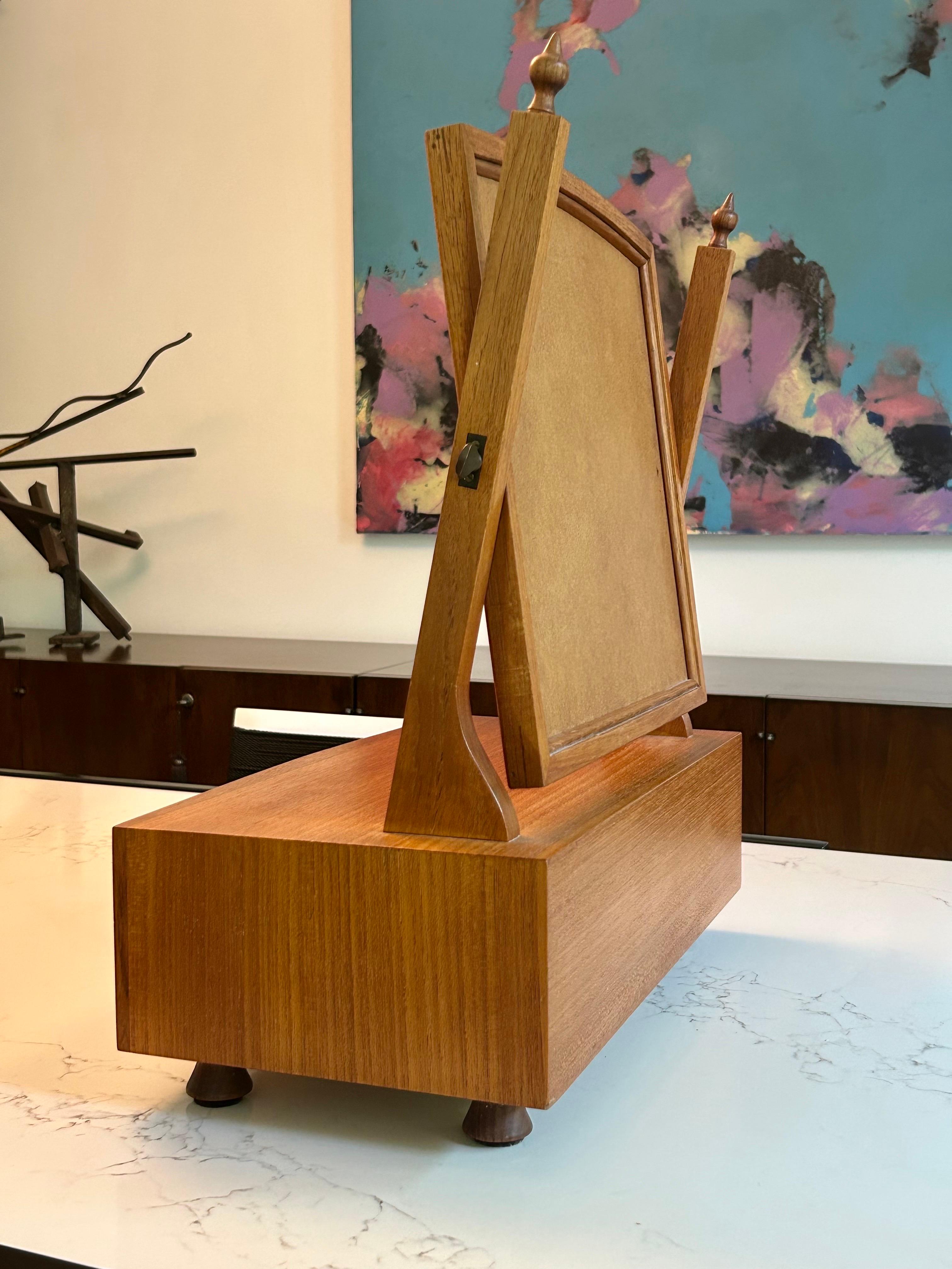 Boîte à bijoux de vanité en bois mélangé de Studio 1981 Robert Belander en vente 1