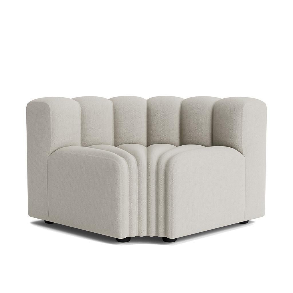 Danish 'Studio' Modular Sofa by Norr11, Corner Module, Coconut (Outdoor) For Sale