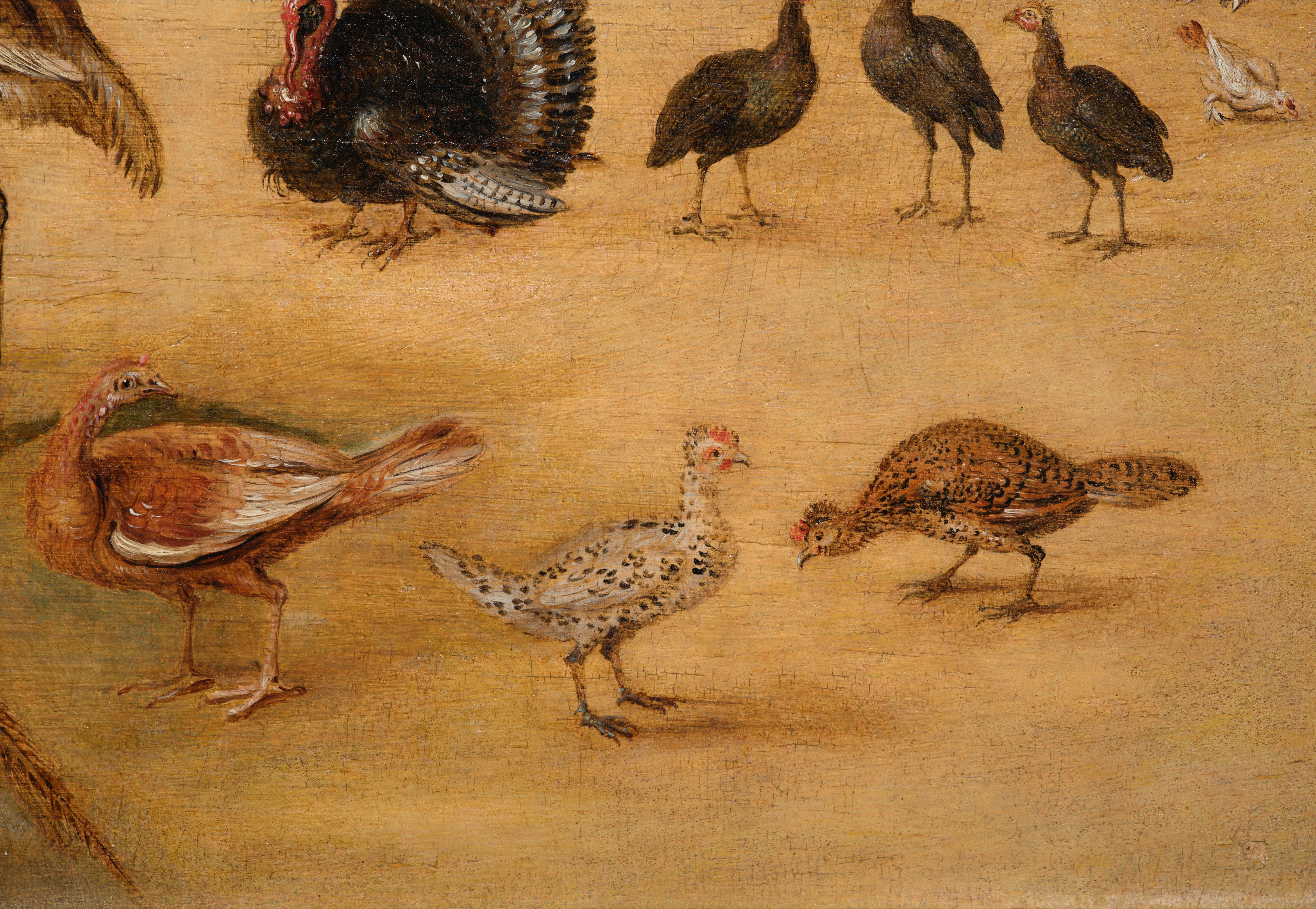 Queremos dar las gracias a la Dra. Ursula Härting por confirmar que este cuadro pertenece al taller de Jan Brueghel el Joven, mediante un certificado expedido el 12 de diciembre de 2024. 

Este raro estudio, ejecutado directamente con pincel sobre