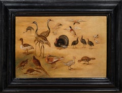 Studio di uccelli, un dipinto su tavola dello Studio di Jan Brueghel il Giovane