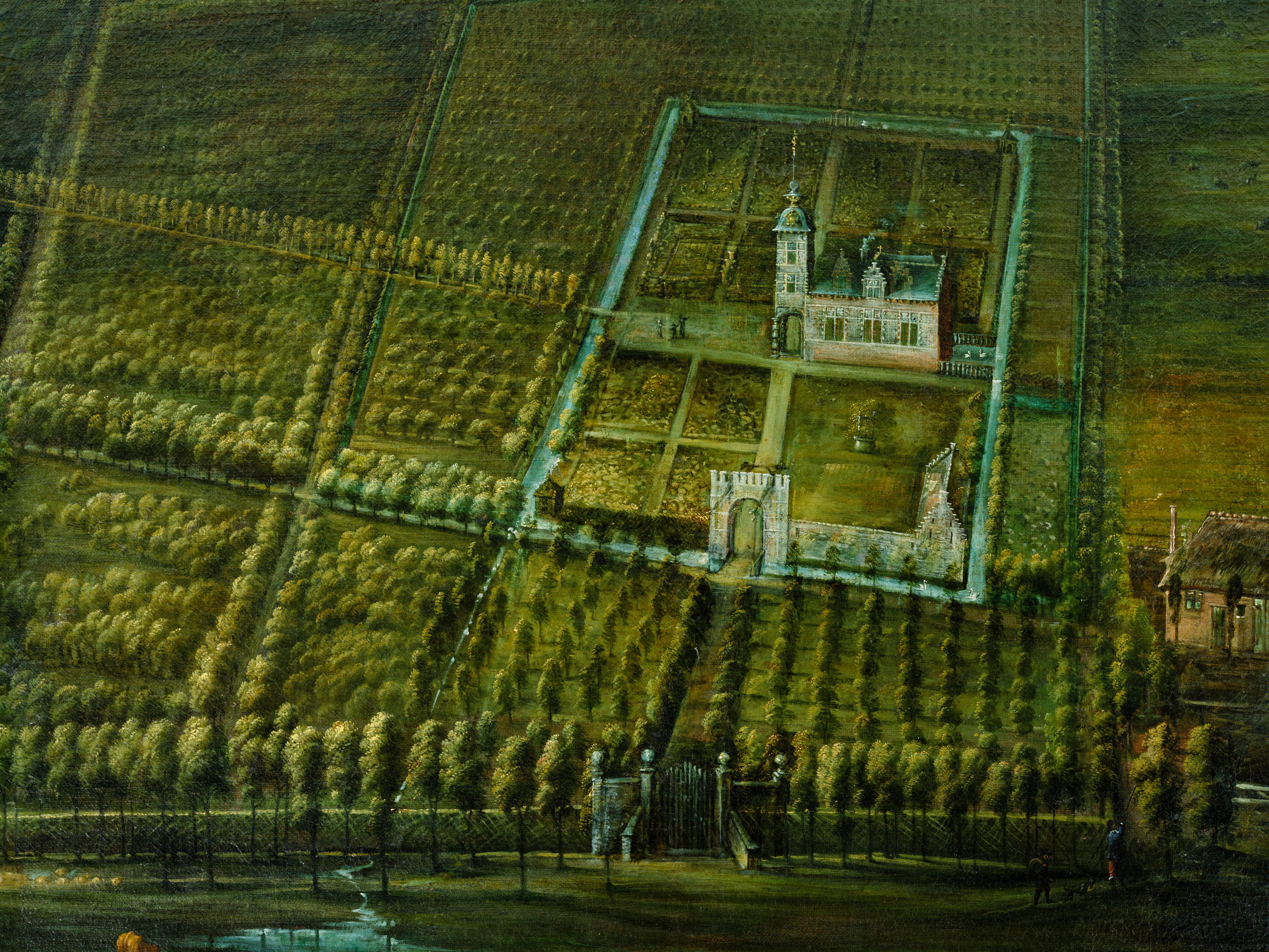 Vista panorámica de una finca al borde del bosque de Sonian (cerca de Bruselas) en venta 3
