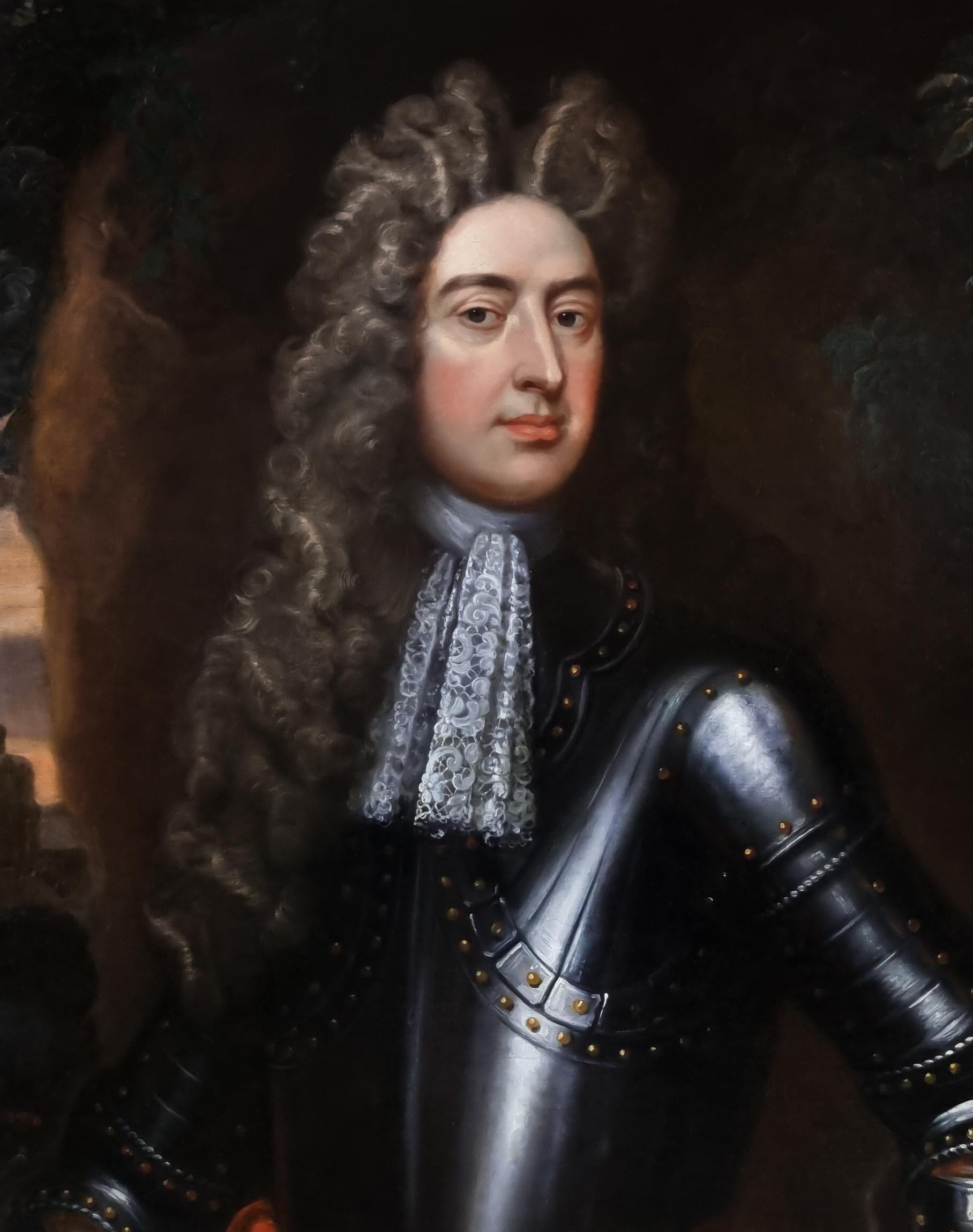 Portrait of Colonel Richard Lister in Armour & Holding a Baton, Harlaxton Manor 4