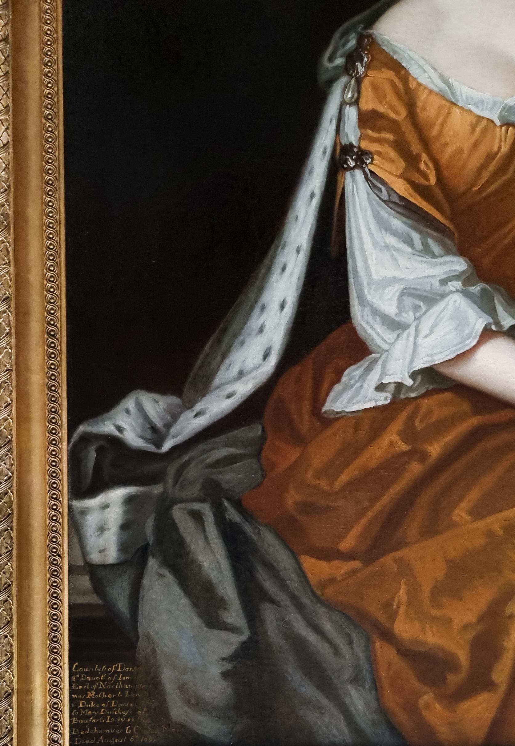 Portrait of Lady, Mary Sackville, Countess of Dorset, Studio of Godfrey Kneller 4