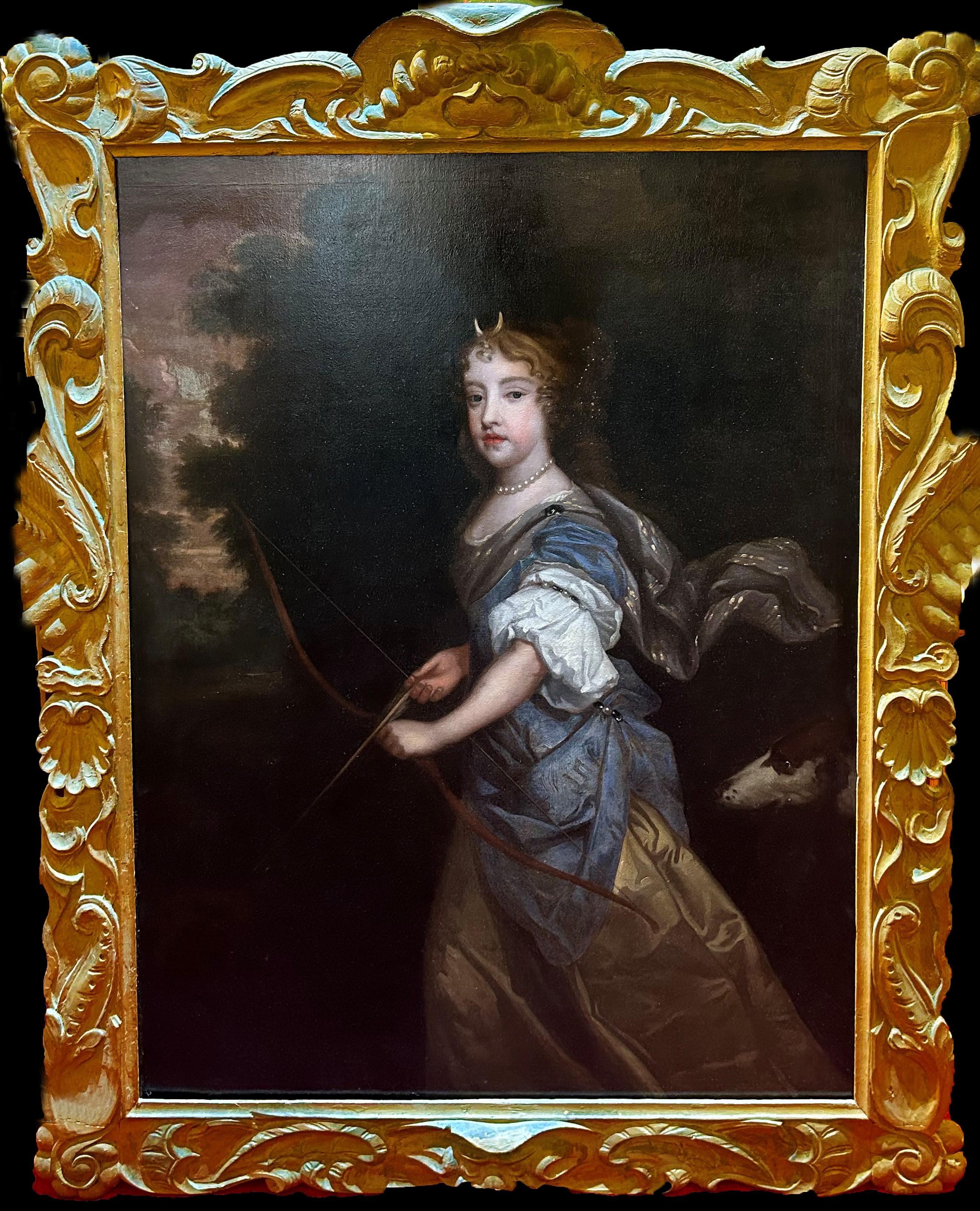 Diana - Painting di Studio of Sir Peter Lely