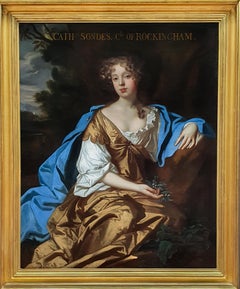 Porträt von Catherine Watson:: Gräfin von Rockington (1658-1695)