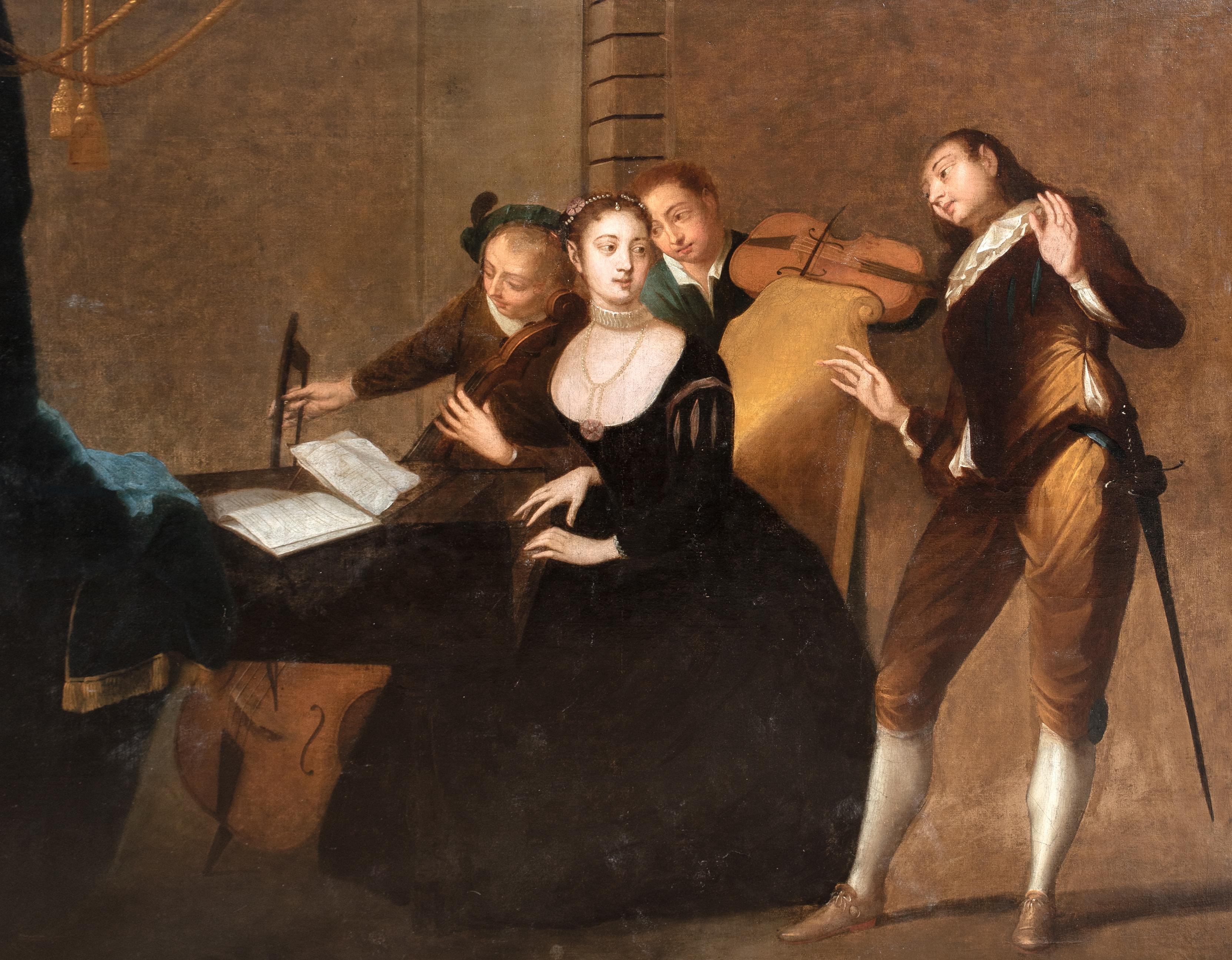 Porträt von Letitia, später Lady Russell (ca. 1645-1721), 17. Jahrhundert (Braun), Portrait Painting, von Studio of Sir Peter Lely