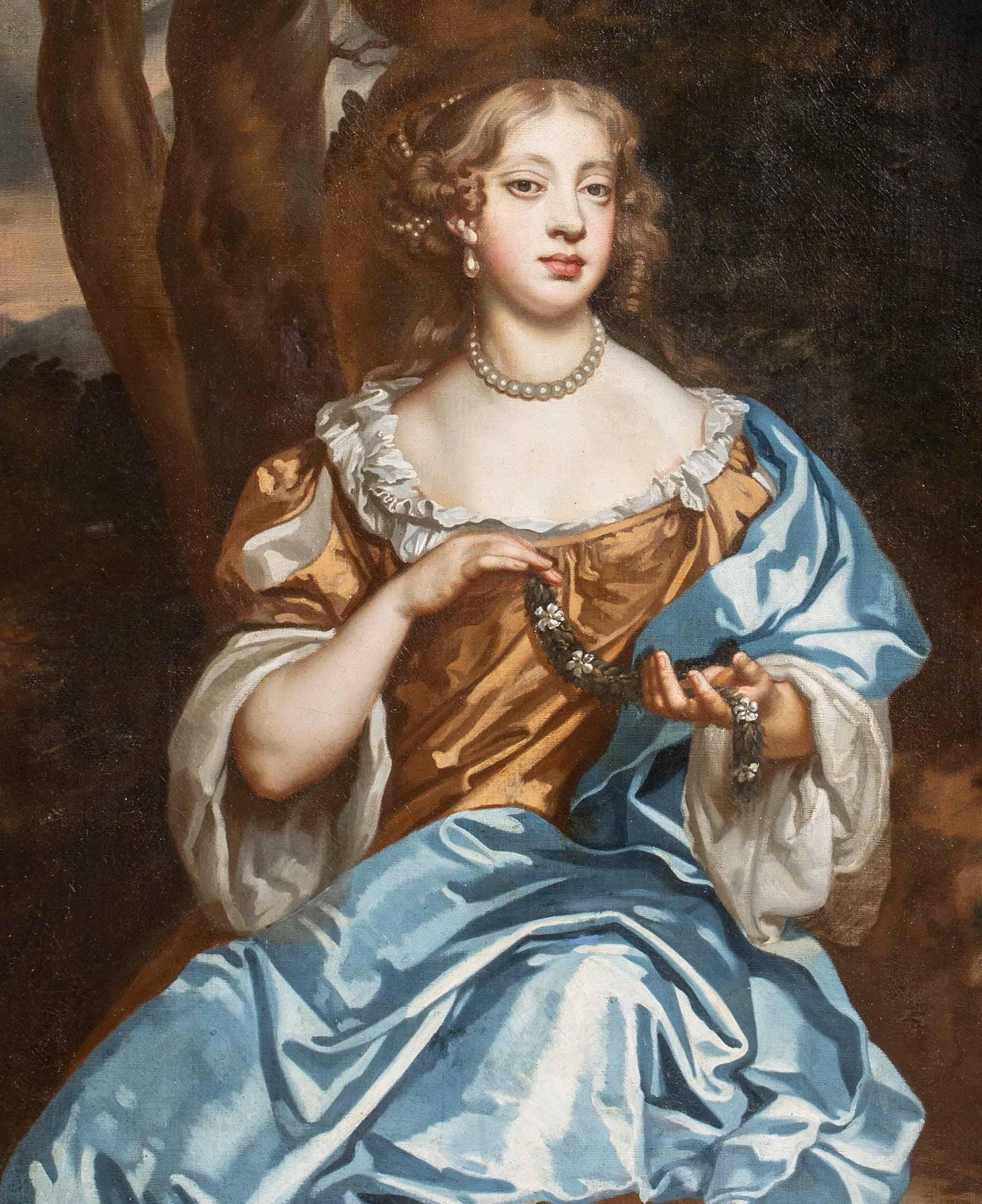 Porträt von Letitia, später Lady Russell (ca. 1645-1721), 17. Jahrhundert im Angebot 1