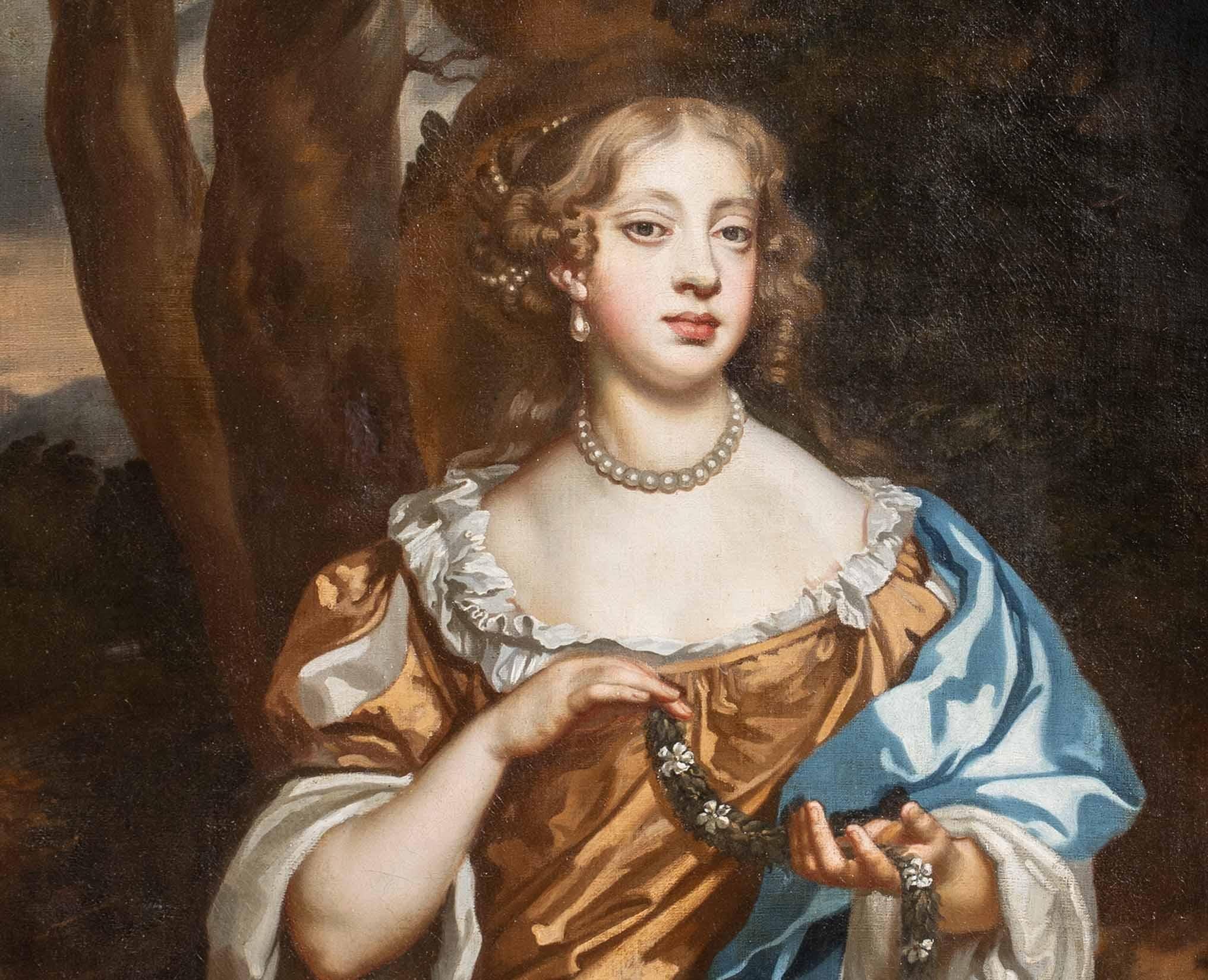 Porträt von Letitia, später Lady Russell (ca. 1645-1721), 17. Jahrhundert im Angebot 3