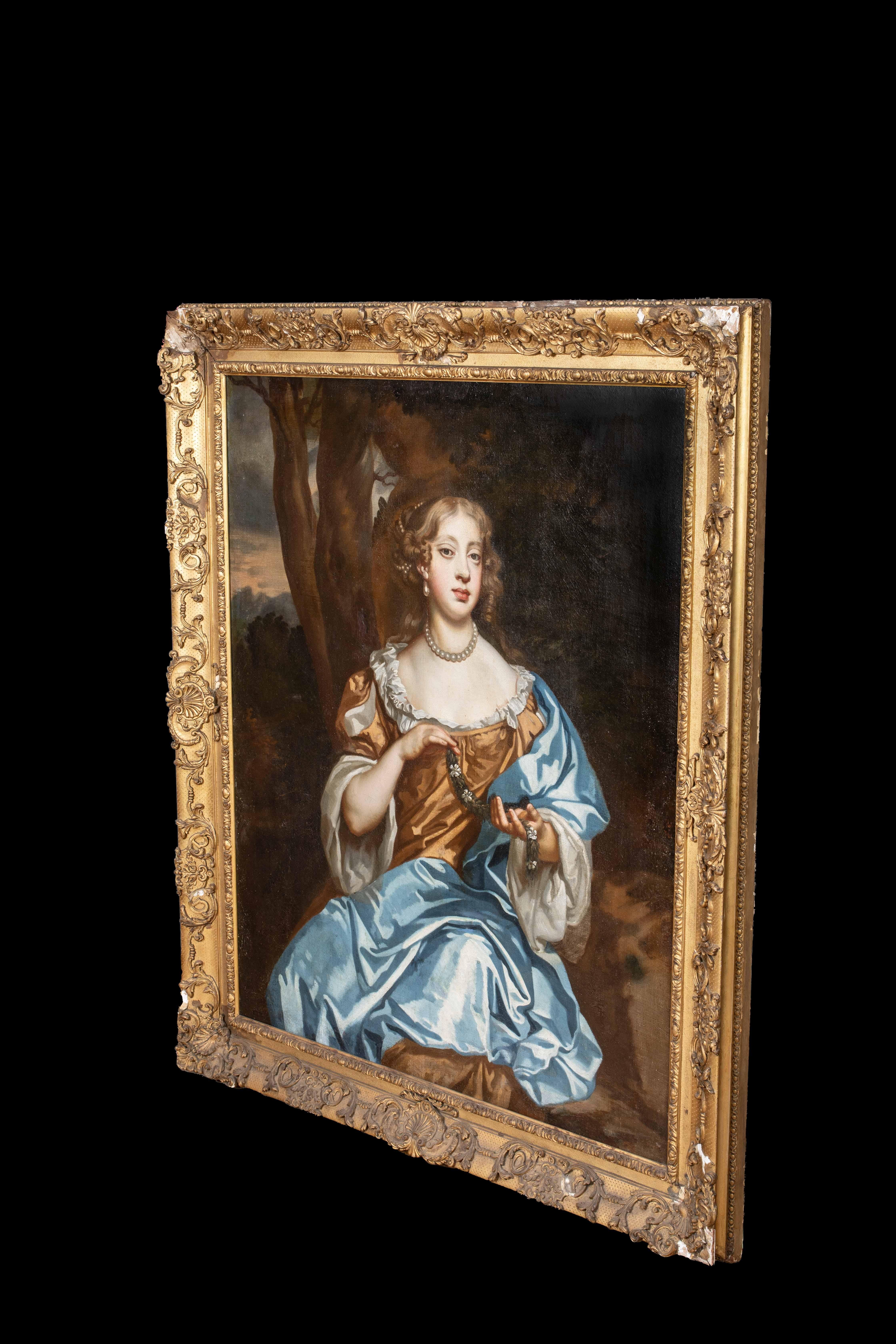 Porträt von Letitia, später Lady Russell (ca. 1645-1721), 17. Jahrhundert im Angebot 4