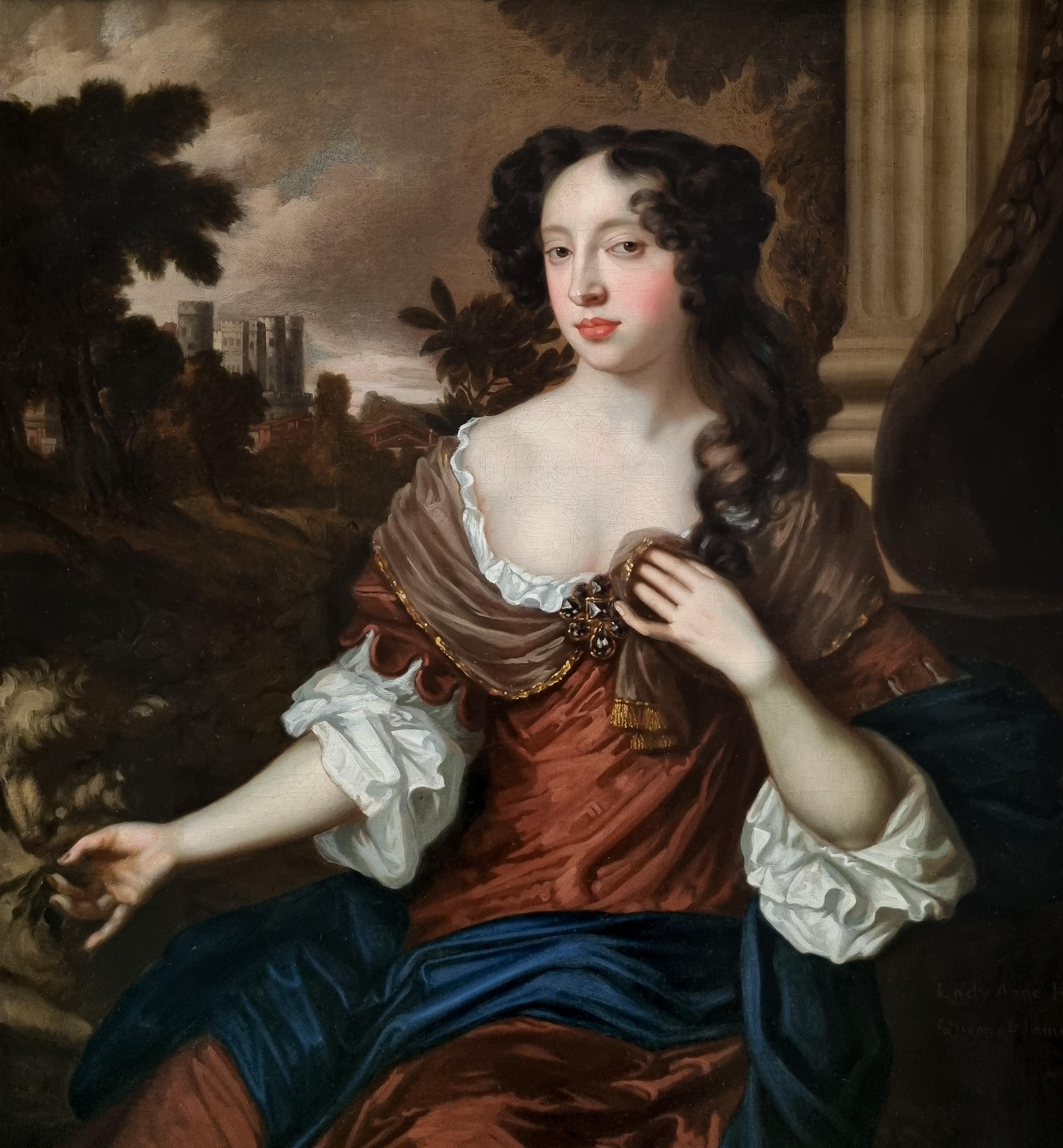 Portrait of Mary of Modena, when Duchess of York c.1675; Studio of Peter Lely 1