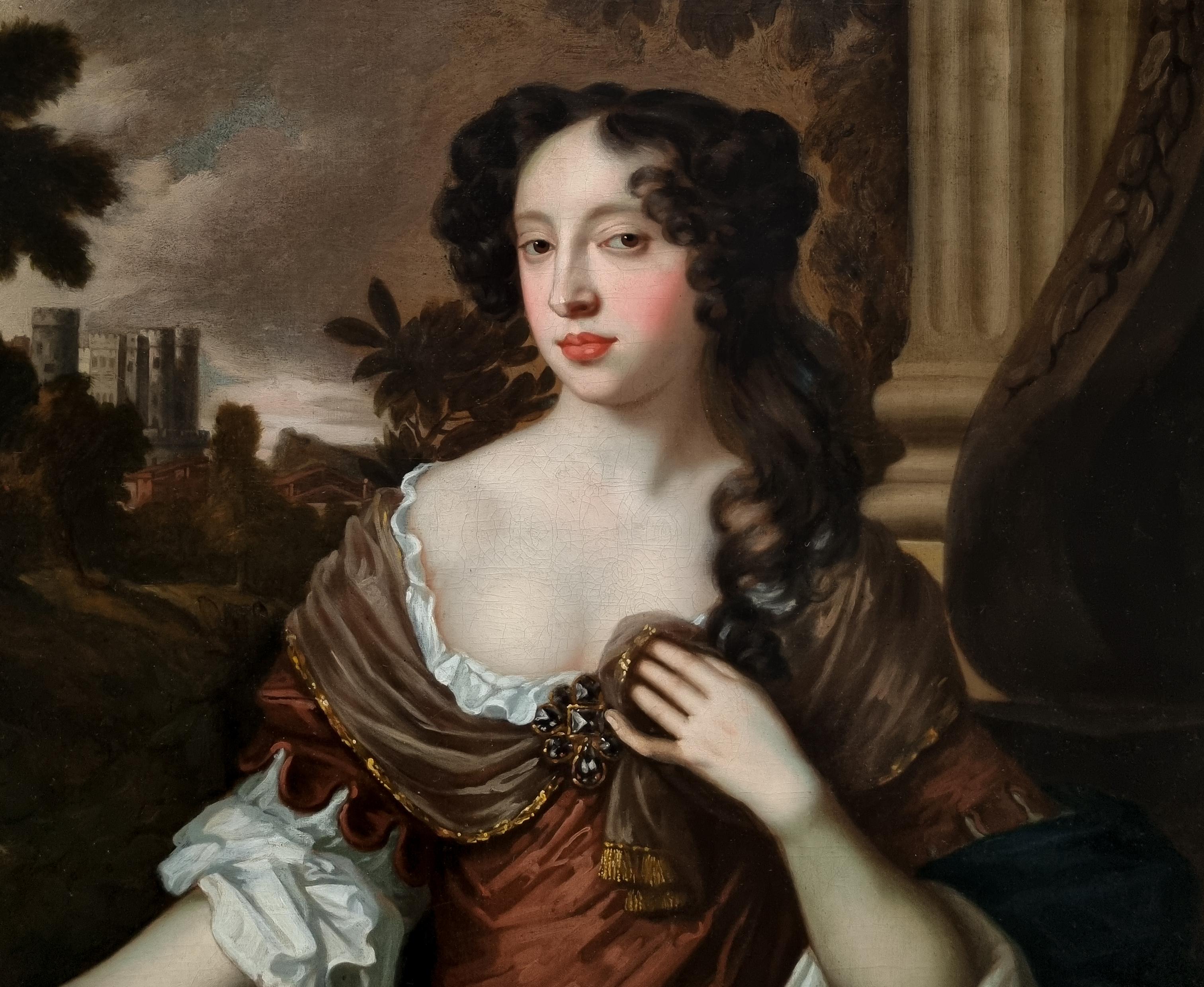 Portrait of Mary of Modena, when Duchess of York c.1675; Studio of Peter Lely 2