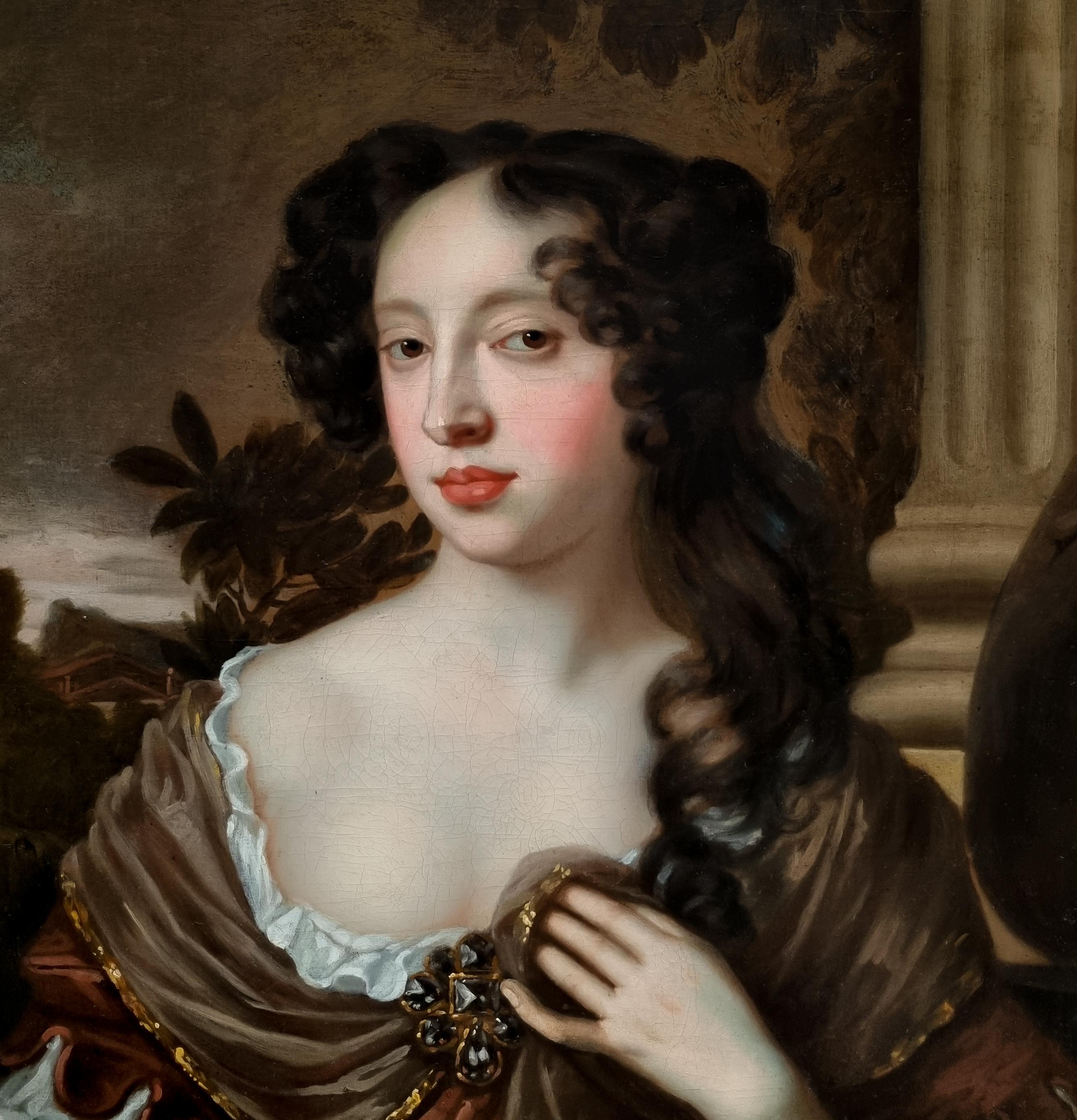 Portrait of Mary of Modena, when Duchess of York c.1675; Studio of Peter Lely 3
