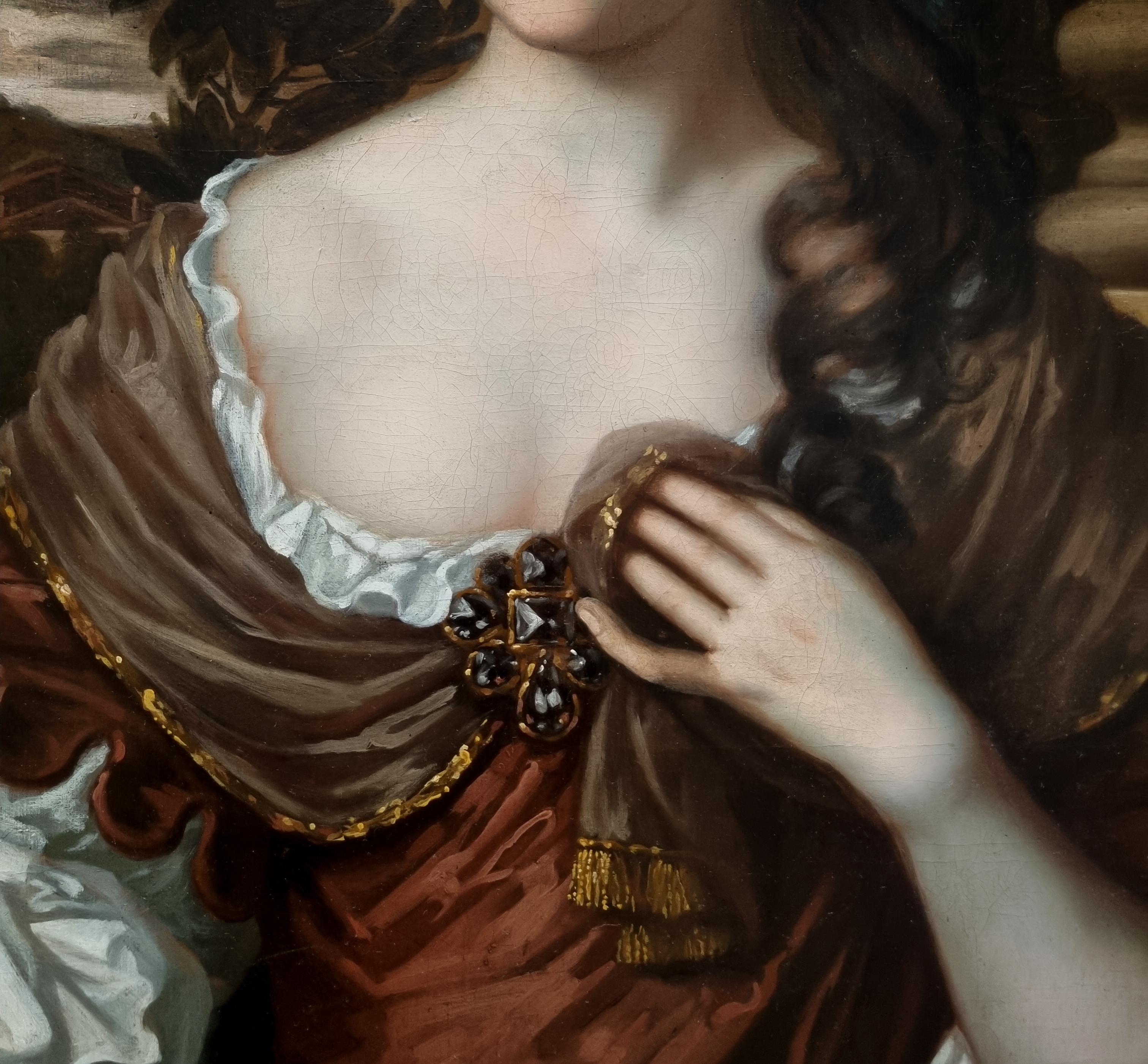 Portrait of Mary of Modena, when Duchess of York c.1675; Studio of Peter Lely 4