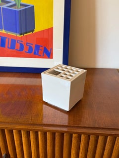 Studio Opi, space age mod. Ikebana Cendrier en céramique, Gabbianelli Italie 1970