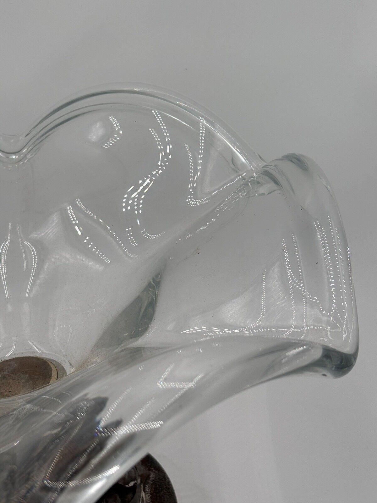 Studio Ottaviani Kristall Tafelaufsatz 1970er Jahre Design Luxus (Late 20th Century) im Angebot