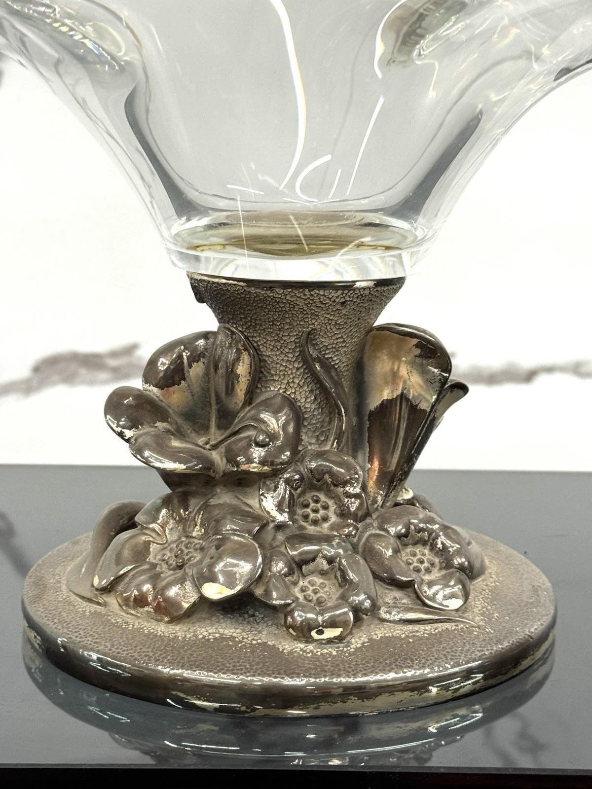 Studio Ottaviani Centrotavola Cristallo 1970’s Design Luxury For Sale 1