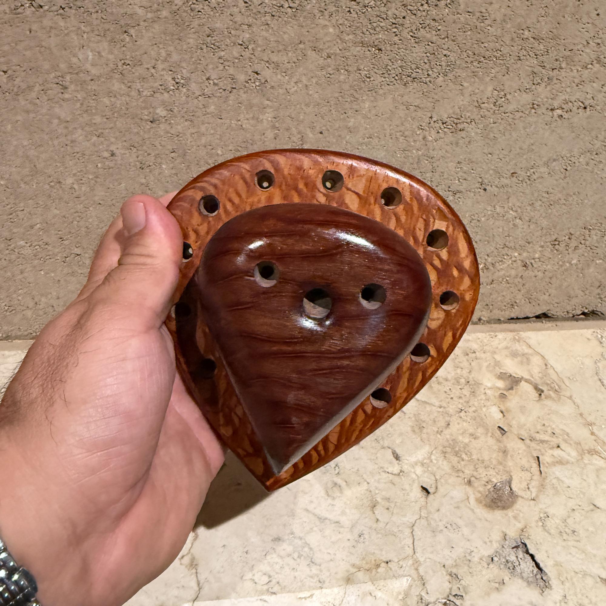 Studio Pencil Holder Custom Wood Organic Modern Nakashima Era For Sale 6