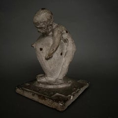 Gesso da studio di Charles Charles Filleul - Bambino che regge un'anfora.