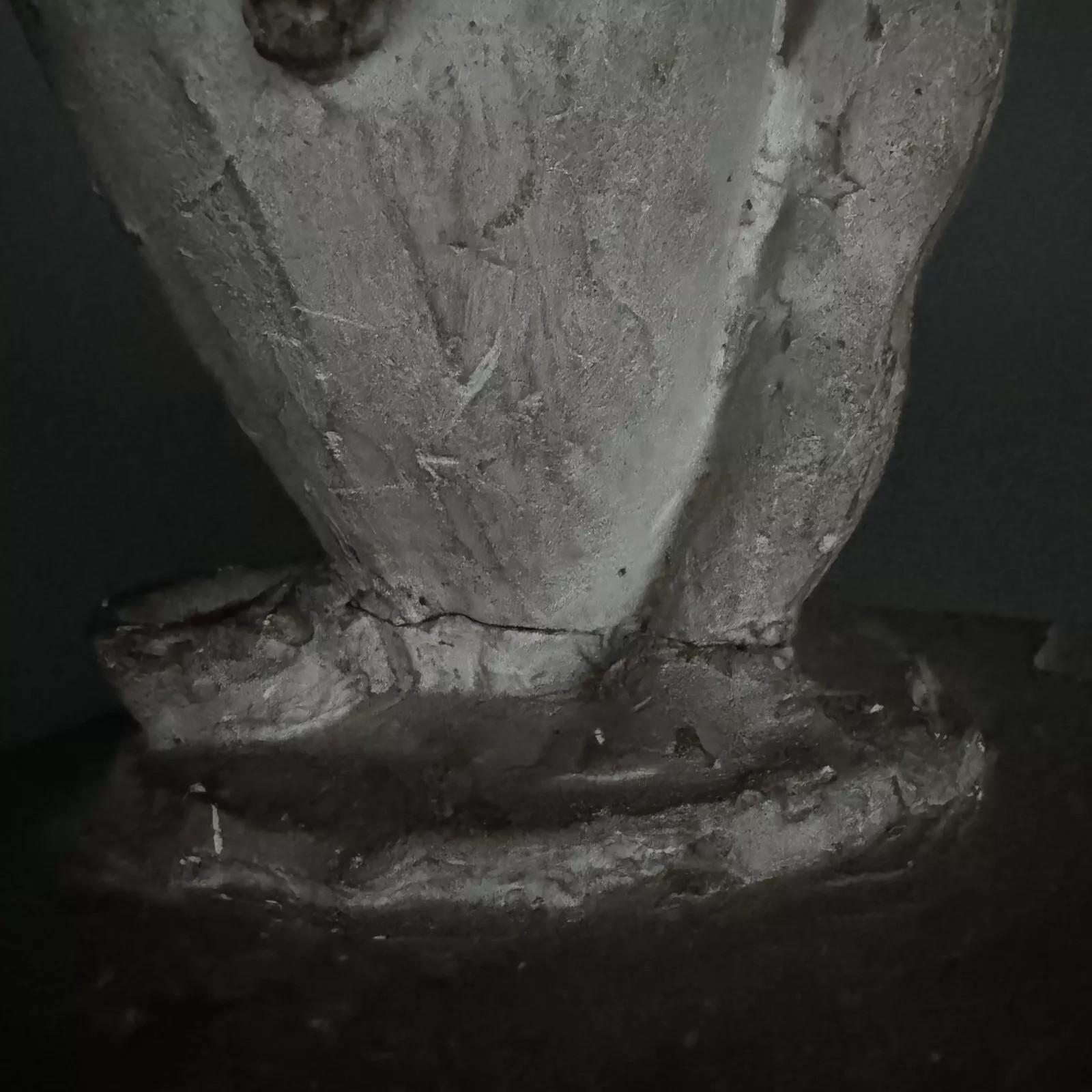 Studio plaster by Charles Filleul – Child holding an amphora. Bon état - En vente à NANTES, FR