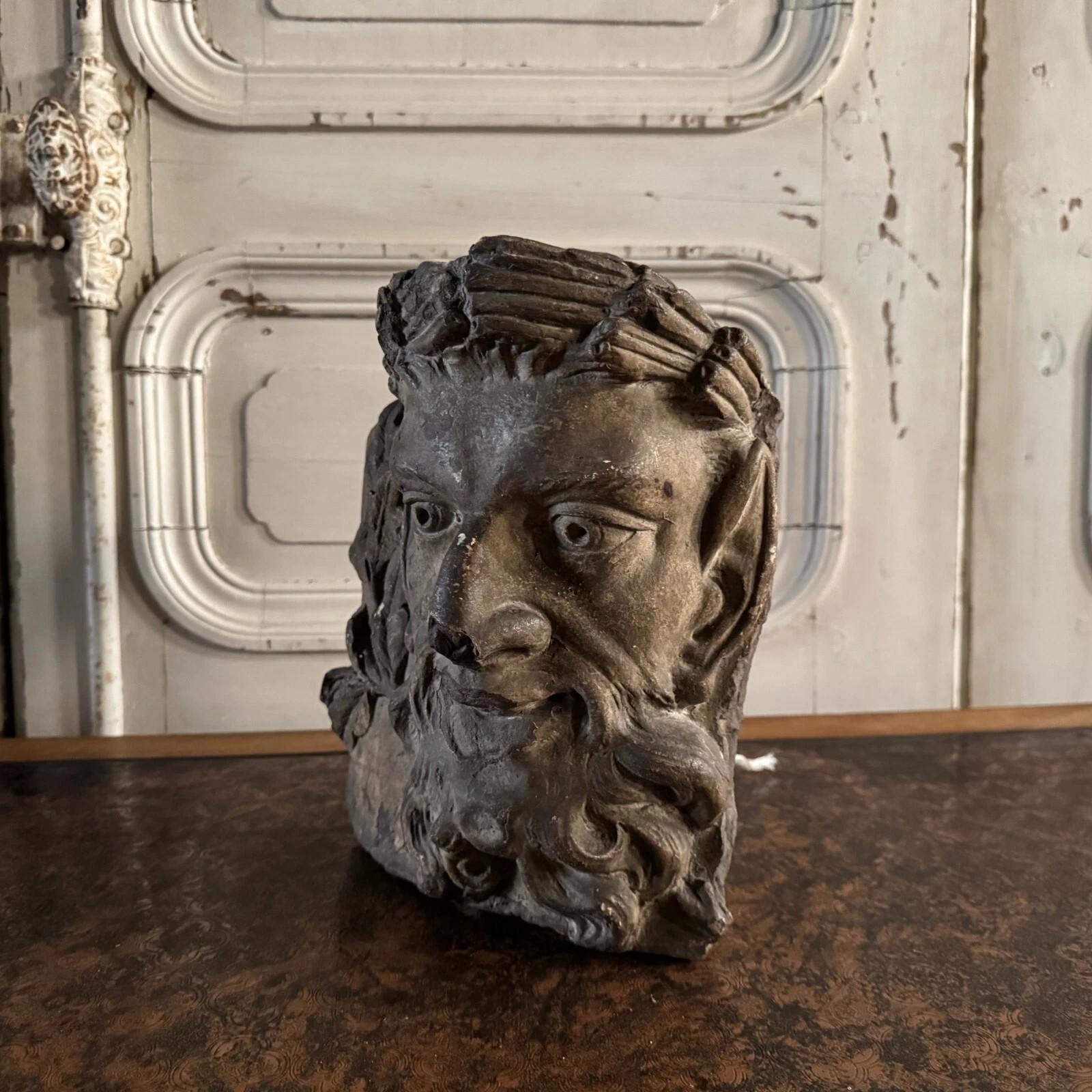 Neoclassical Studio Plaster Sculpture – Antique-Style Figure by Charles Filleul – 20th Centur For Sale