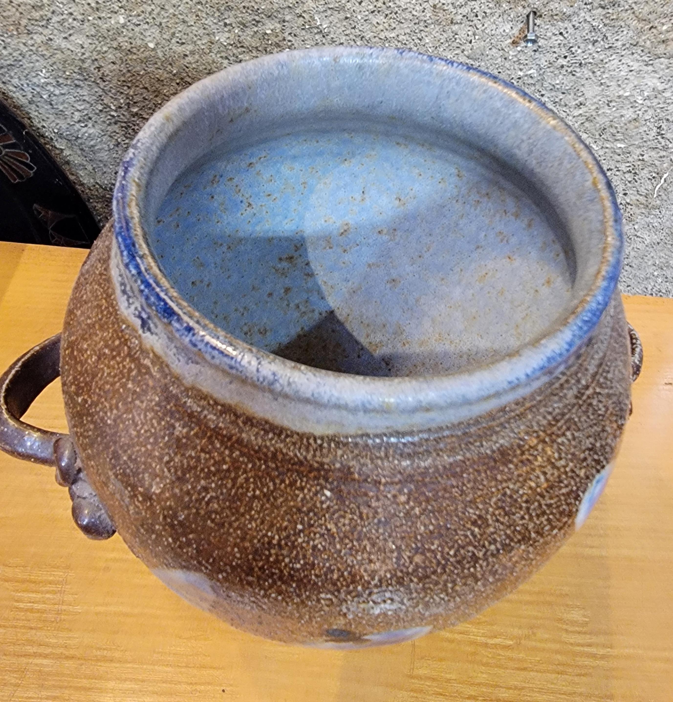 Jarrón de barro Studio Pot de Herman Roderick Volz en Bueno estado para la venta en Fulton, CA
