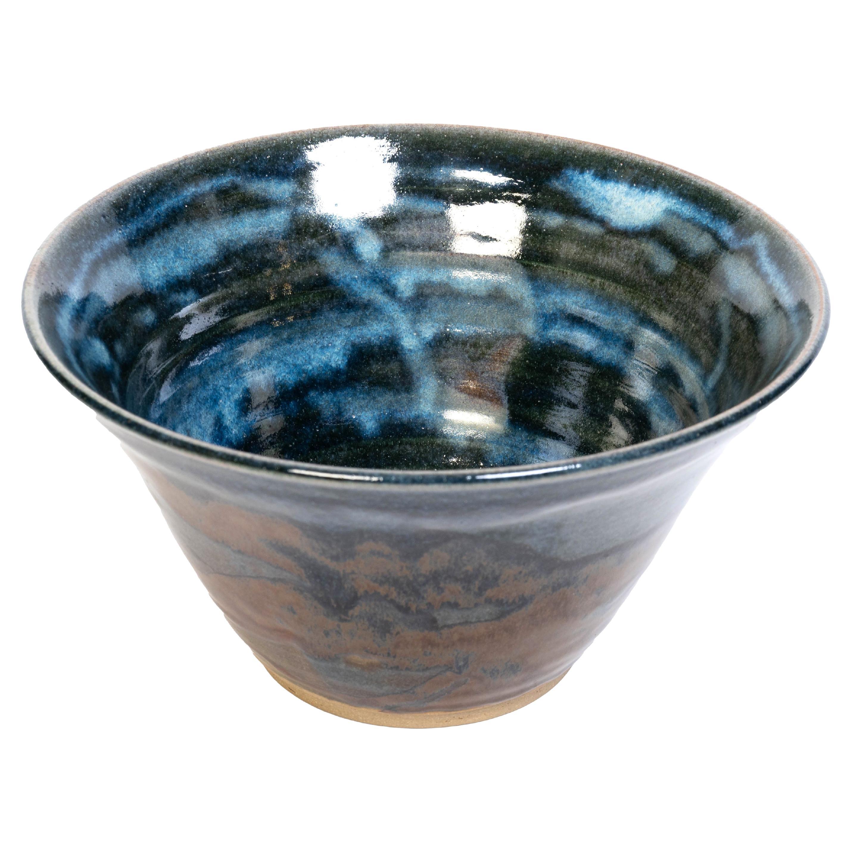 Studio Pottery Bowl, Cornwall, England For Sale