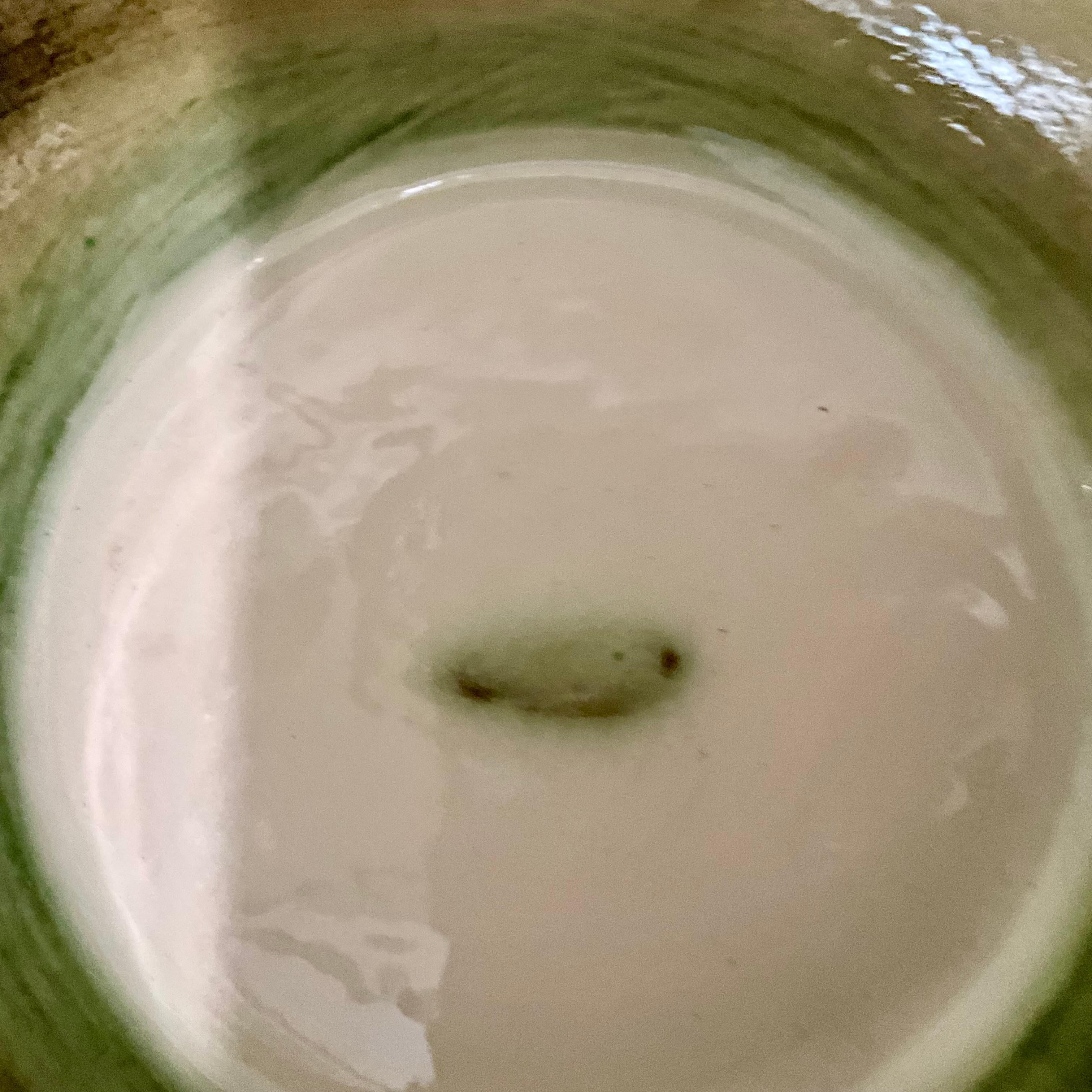 Studio Pottery Bowl with Earth-Tone Glaze, Illegible Signature, 8” x 2”

Description:
A vintage studio pottery bowl featuring an organic hand-thrown form and richly layered glaze. The interior presents a soft cream base with subtle green and earthy
