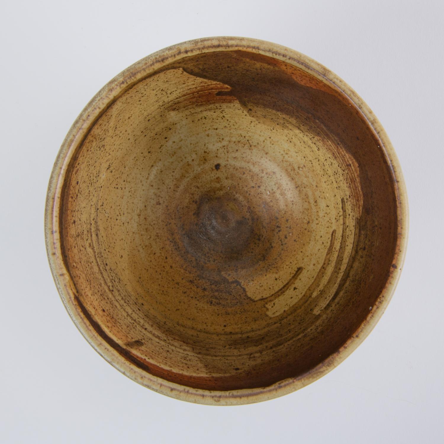 Studio Pottery Bowl with Small Foot 1