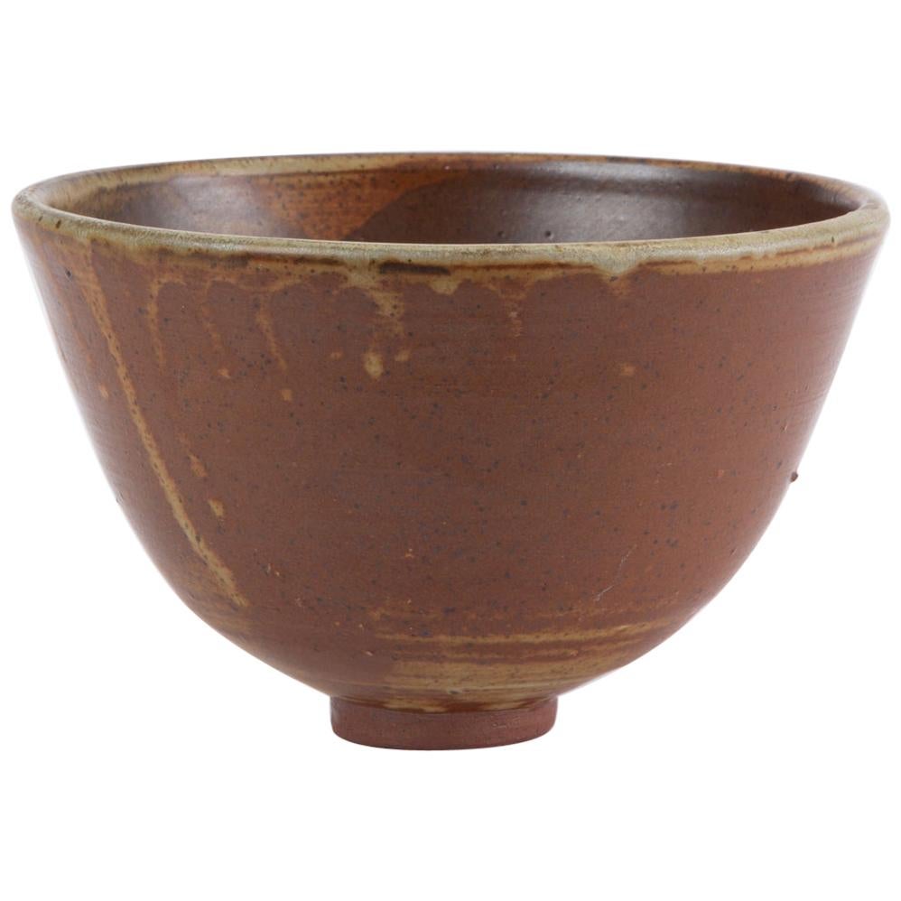 Studio Pottery Bowl with Small Foot